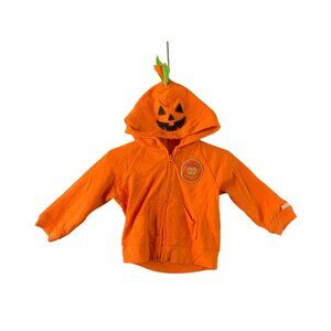 Small Wonders Infant Baby 6 9 Months Long Sleeve Zip Up Jacket Coat Pumpkin Hall